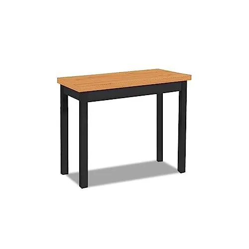 ASTIMESA Mesa de Cocina Tipo Libro sin cajón y Tapa de Madera Laminada