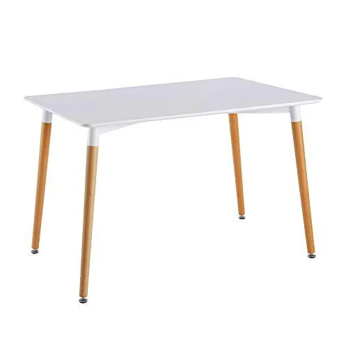 THE HOME DECO FACTORY CMHD3211 Mesa Rectangular Blanca
