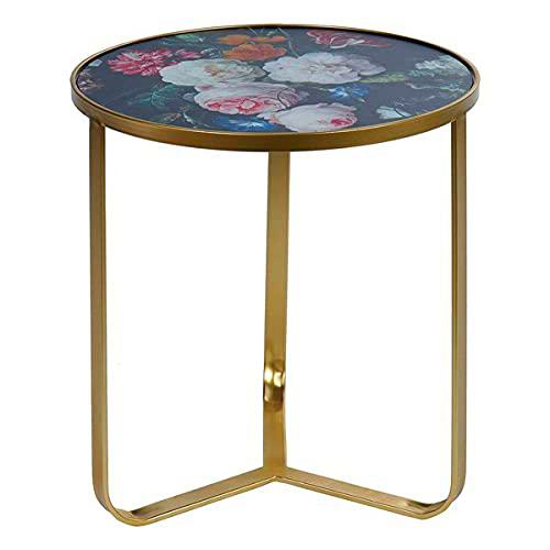 Dekodonia S3011151 Mesa Auxiliar Hierro, 45 X 45 X 50 Cm
