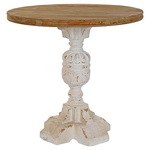 Mesa De Comedor Dkd Home Decor Abeto MDF (80 X 80 X 79 Cm)