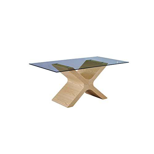 Mesa de Comedor DKD Home Decor Cristal Madera MDF (180 x 100 x 76 cm)