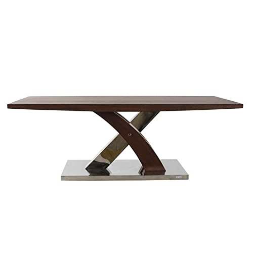 Mesa De Comedor Dkd Home Decor Madera Acero (120 X 60 X 43.5 Cm)