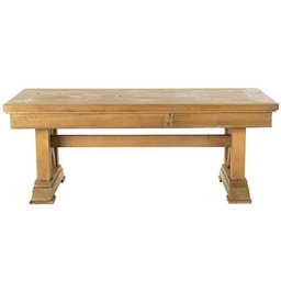 Mesa De Comedor Dkd Home Decor Pino Acabado Envejecido (120 X 60 X 46 Cm)