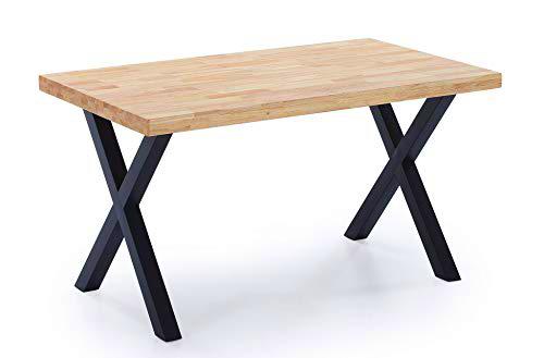 Comfort Products Mesa de Comedor, Madera, Marrón, 140X80X76CM