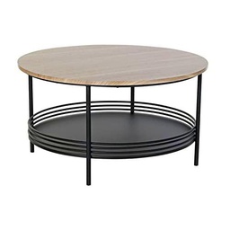 Mesa De Comedor Dkd Home Decor Madera Metal (75 X 75 X 40.5 Cm)