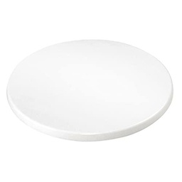 Bolero gl972 redondo tablero de la mesa, color blanco