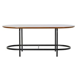 Mesa De Comedor Dkd Home Decor Madera Cristal Hierro (99.5 X 50 X 40 Cm)