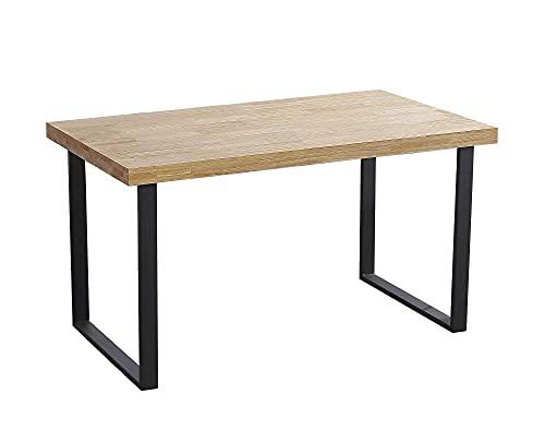 Skraut Home - Mesa de Comedor Fija - 76 x 140 x 80 cm