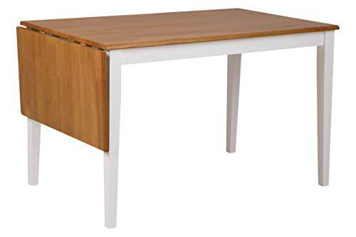 AC Design Furniture Benjamin Mesa de Comedor, Color Negro Mate