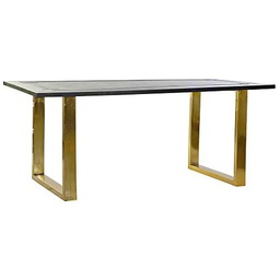 Mesa De Comedor Dkd Home Decor Metal Madera De Mango (180 X 89 X 75 Cm)