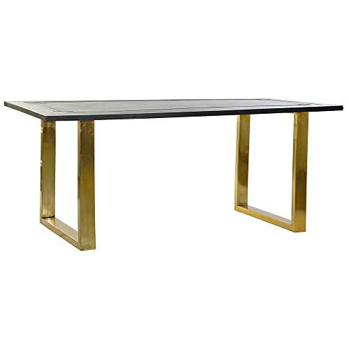 Mesa De Comedor Dkd Home Decor Metal Madera De Mango (180 X 89 X 75 Cm)