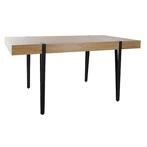 Mesa de Comedor de la Marca DKD Home Decor Hierro Madera MDF (160 x 90 x 76 cm) (Referencia: S3022508)