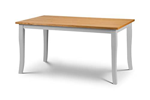 Julian Bowen Davenport - Mesa de Comedor, Color Roble y Gris Elefante