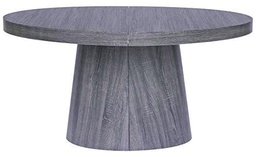 Menzzo Oluze Mesa, Madera, Vintage, L150 x P100 x H76 cm Avec rallonge : L300cm