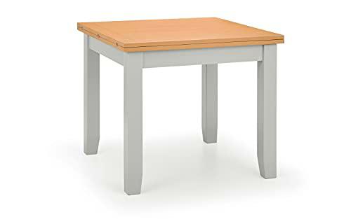 Julian Bowen Richmond-Mesa de Comedor abatible, Color Gris y Roble