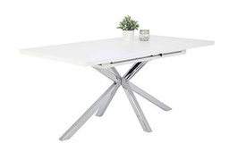 Mesa de Comedor Malou, Decorativa, Estructura de araña de Metal