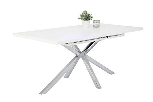 Mesa de Comedor Malou, Decorativa, Estructura de araña de Metal