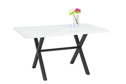 Apollo, Madera, Color Blanco, 104499s9 una Mesa de Comedor 90 x 140 x 75 cm