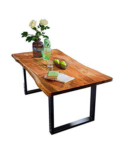 SAM® Elegante Mesa de Comedor Quarto 160 x 85 cm, Color Nogal