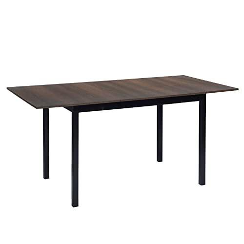 MEUBLE COSY Extensible para 4-6 Personas, Mesa Industrial Vintage