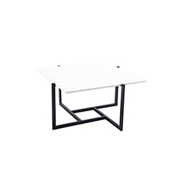 Venture Home Híbrido-Mesa para sofá (80 x 80 cm), Color Blanco