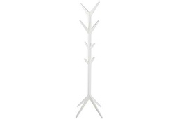 AC Design Furniture 64399 1 Perchero, Madera, Blanco