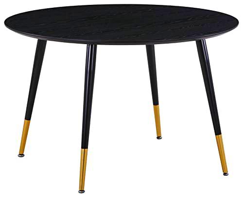 Venture Home Mesa de Comedor (115 cm, Patas, Color marrón