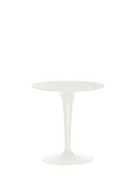 Kartell 0860003 - Mesa auxiliar, Plástico, color Blanco