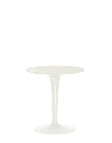 Kartell 0860003 - Mesa auxiliar, Plástico, color Blanco