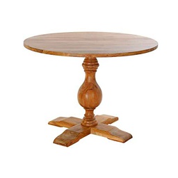 DKD Home Decor Mesa de Comedor, Madera, Estándar