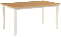 Julian Bowen Davenport - Mesa de Comedor, Color Blanco/Roble