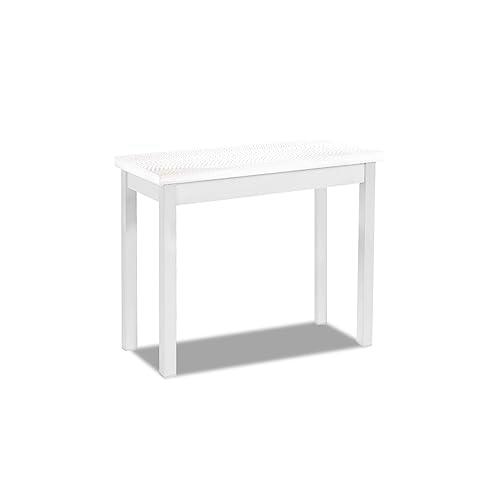 ASTIMESA Mesa de Cocina Tipo Libro sin cajón y Tapa de Madera Laminada