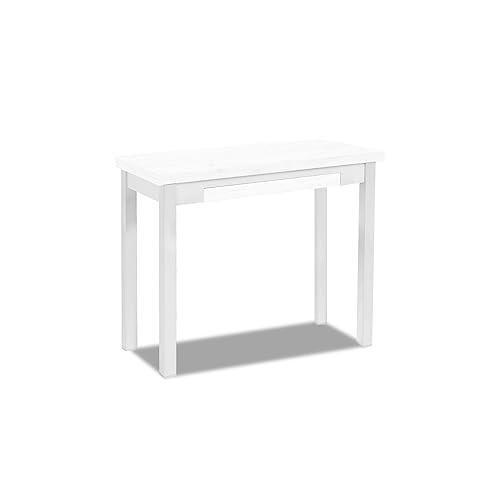 ASTIMESA M. 15260 Mesa de Cocina Tipo Libro, Blanco, Normal