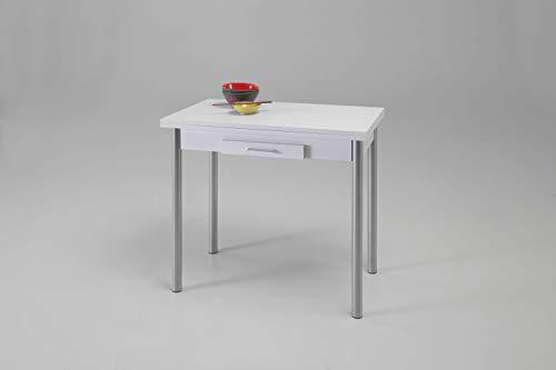 kit Closet 7010270408 - mesa cocina tipo libro, blanco