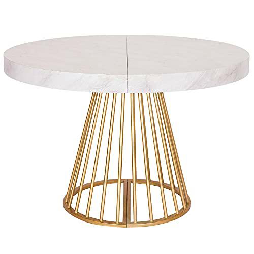 Menzzo Soare Mesa, Blanco, L110 x P110-160-210-260 x H76cm