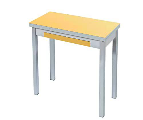 ASTIMESA Mesa de Cocina Tipo Libro Beige 80x40 cm