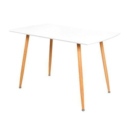 Zons Stockholm mesa comedor L120 x L70 x H75 cm color blanco
