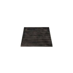 Bolero Pre Perforado Cuadrado Mesa Vintage Negro 700mm