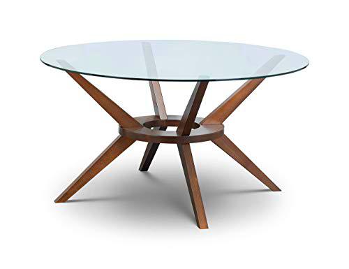 Julian Bowen Chelsea Mesa de Comedor Grande, Haya, Nogal, Large