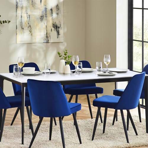 Julian Bowen Miami-Mesa de Comedor Rectangular con Tapa de Piedra