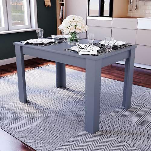 Vida Designs Mesa Medina para 4 Personas, Madera MDF