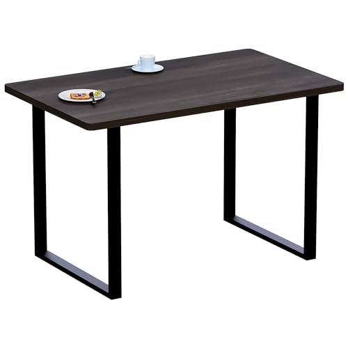 Vida Designs Mesa de Comedor de 4 plazas, Nogal, H 75 x W 120 x D 72 cm