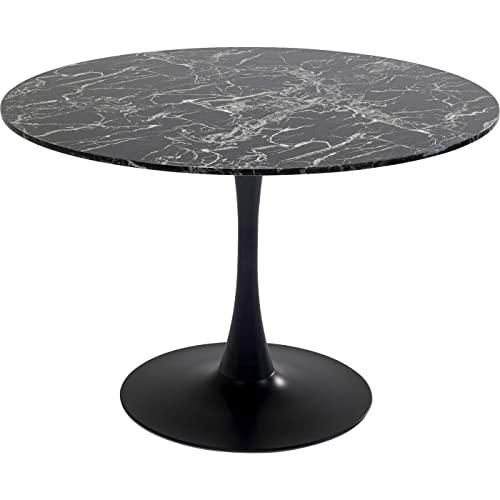 Kare WTD Veneto - Mesa de Comedor Redonda (110 cm de diámetro