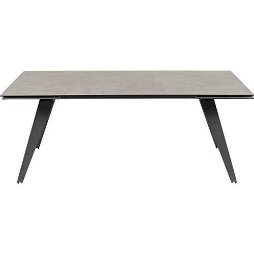 KARE 84150 Mesa ext. Amsterdam, Marrón, 200(45+45) x100 cm