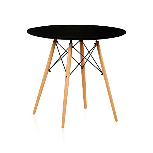 duehome | Mesa Redonda de Comedor Fija, Mesa Salon o Cocina