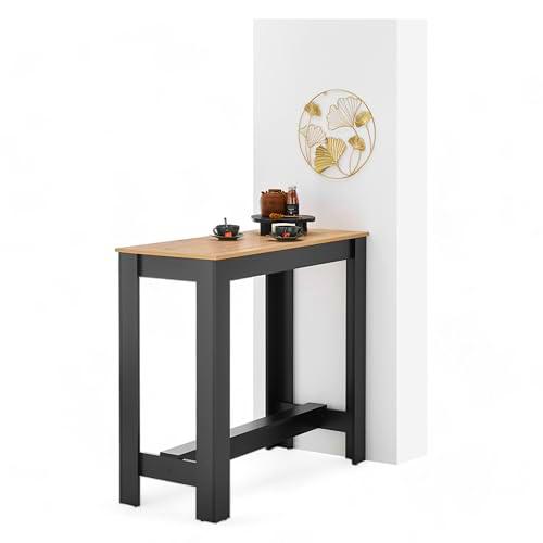 Stella Trading Modesto Bar Sonoma, Moderna Mesa Alta para Cocina y Comedor