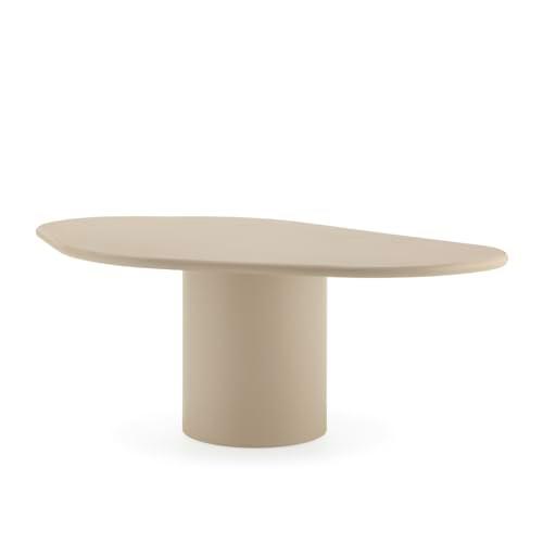 MESA DE COMEDOR 180X119X75 STONESKIN TOPO