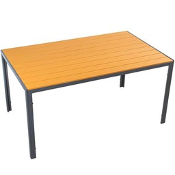 MESA ACERO ANTRACITA TABLERO POLIETILENO_150X90X74CM