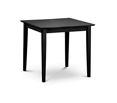 Julian Bowen Rufford-Mesa de Comedor, Color Negro, Madera