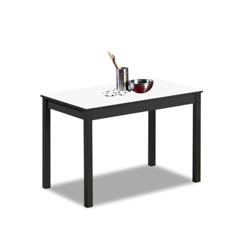 ASTIMESA Mesa de Cocina, Blanco, 110 cm x 70 cm